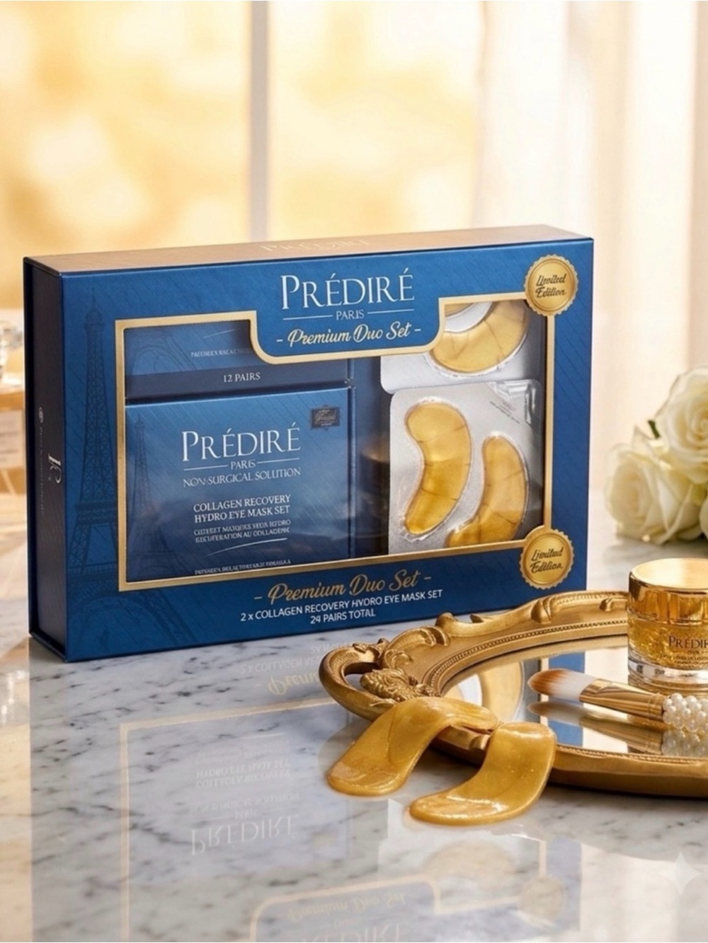 🔥Predire BUNDLE Set of 2 Collagen Eye Mask Sets (24 Pairs) ~ Retail $1500🔥